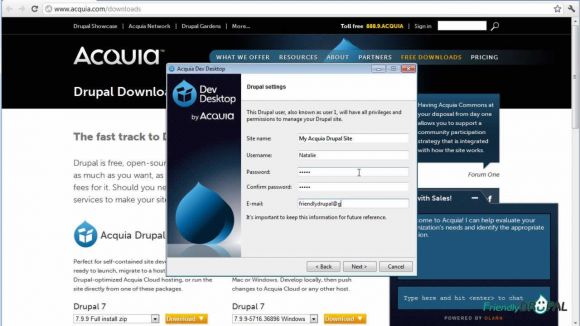 Install Acquia Dev Desktop