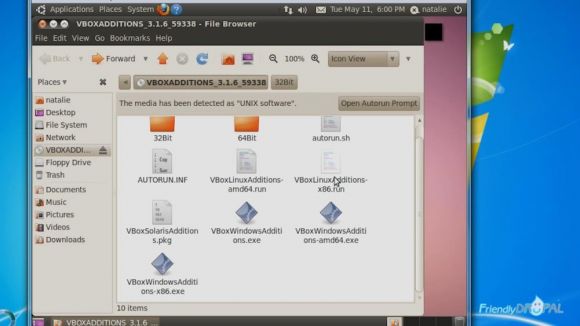 Install virtualbox guest additions for Ubuntu guest on Windows host