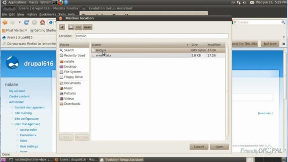 Configure Evolution Mail Client on Ubuntu